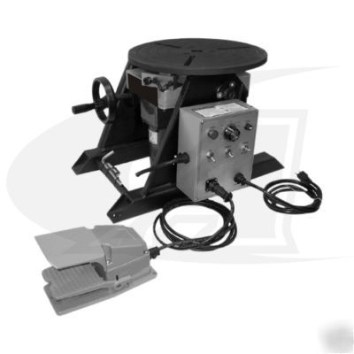 Light duty welding positioner - 230V euro model