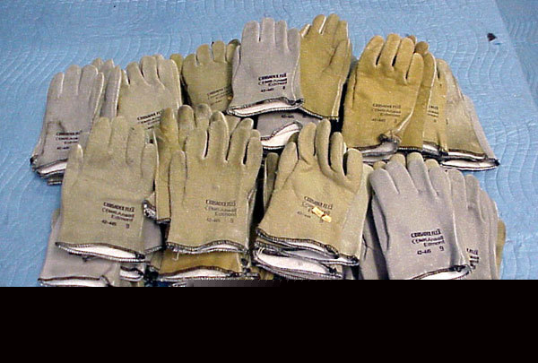 Lot 48 pair ansell crusader flex work glove size 8/9/10
