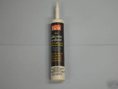 10.1 oz do it best clear silicone sealant 009326770086