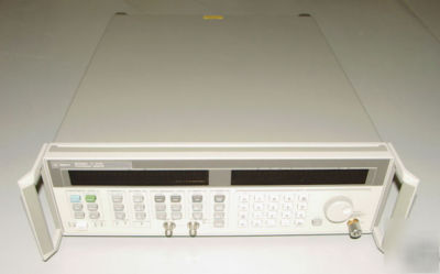 Agilent hp 83752A 20 ghz synthesized sweeper 71612B