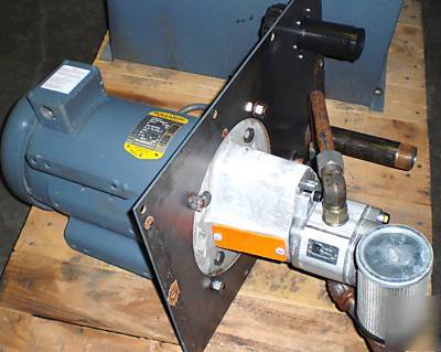Delta power 5HP hydraulic power unit w/ princess pump