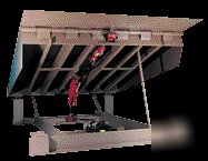 Electric dock leveler, 6'w x 8'4