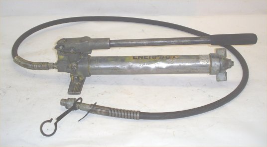Enerpac hydraulic hand pump jack P39 no 
