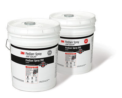 Fire barrier 3M fire dam 200 red