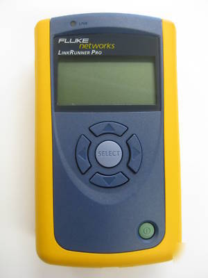 Fluke network s metro scope w/ fluke link runner pro