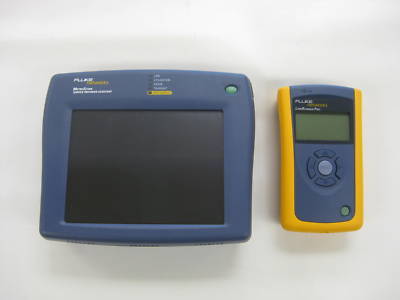 Fluke network s metro scope w/ fluke link runner pro
