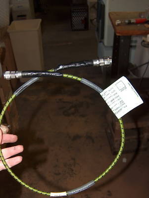 Lot of 5 adams russell modular microwave cable 36