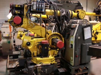 New fanuc S430IL 6 axis cnc robot, 2001, low hours