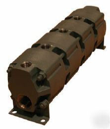 New mte delta power hydraulic gear flow divider P23-59