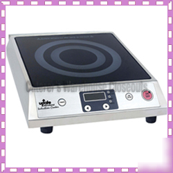 New push button induction stove, in box