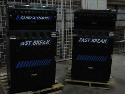 Two combo vending machines** snack and soda