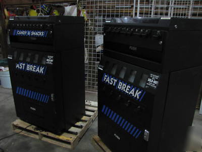 Two combo vending machines** snack and soda