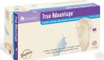 Nitrile exam gloves powder free latex free 100 large