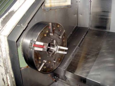 Okuma model LB25 2-axis cnc turning machine