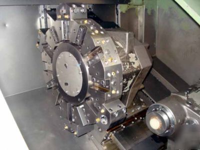 Okuma model LB25 2-axis cnc turning machine