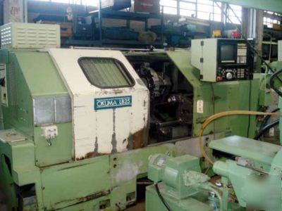 Okuma model LB25 2-axis cnc turning machine