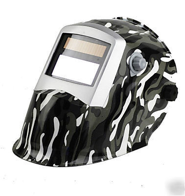 Auto darkening lcd welding helmet solar tig mig arc