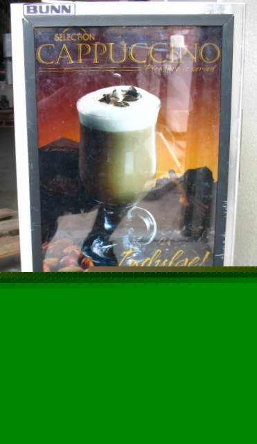 Bunn hc-3-ss three flavor cappuccino dispenser machine