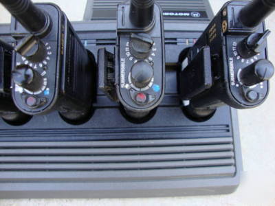 Motorola saber 1E 24 ch vhf radio 146-174 mhz lot 6 02