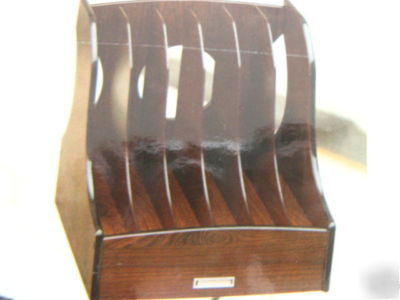 New wooden verticalr desk office file tray st-B13