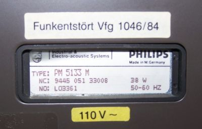 Philips function generator model #pm-5133