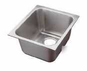 Yukonâ„¢ institutional drop-in sink 1 compartment -19IN