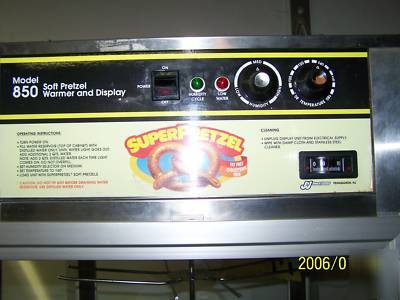 Pretzel machine ( humidified super pretzel) 
