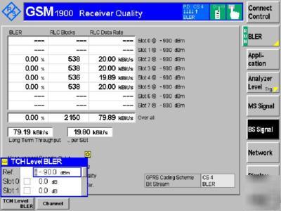 Rohde & schwarz CMU200 (gsm/gprs/edge/wcdma B1 - B9)