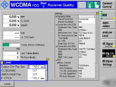 Rohde & schwarz CMU200 (gsm/gprs/edge/wcdma B1 - B9)