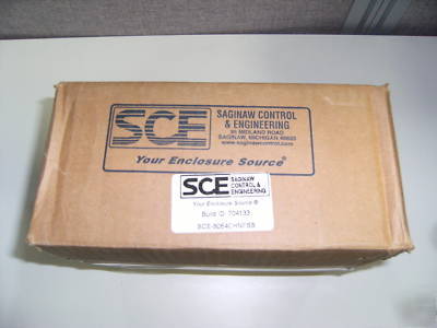 Saginaw control enclosure sce-8064CHNFSS 704133