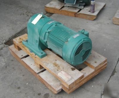 Two(2) 7.5 hp 1745 rpm u.s. mototrs gear reduced drives