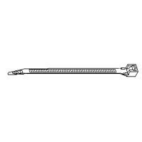 Uv protected black cable ties, 30