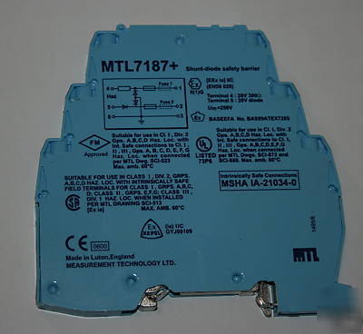 MTL7187+ 2 channel barrier - versatile - di, do, ai, ao