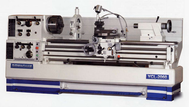 New birmingham ycl-2280 engine lathe fully tooled w/gap