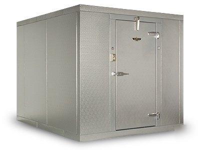 New us cooler 8'X10' i/d walk-in freezer-o/d remote ref- 