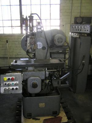 Nichols model 8SA simplex production milling machine