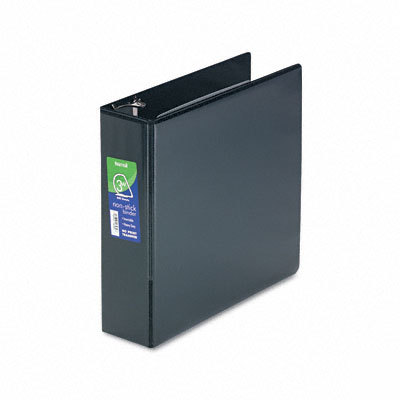 Non-stick d-ring locking view binder 3IN capacity black