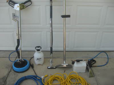 Professional carpet and tile cleaning business