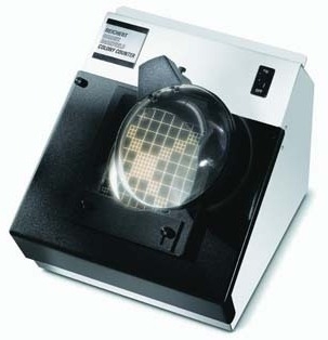 Reichert quebec dark-field colony counter, reichert