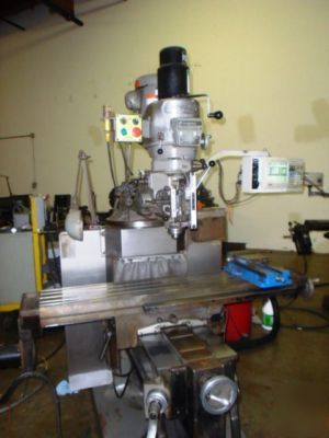 1996 bridgeport series ii ez-trak dx manual/cnc mill 
