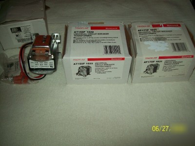 2 honeywell circuit breaker transformers-1 packard