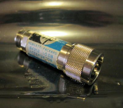 Agilent / hp 8491B coaxial 10DB attenuator, 18 ghz