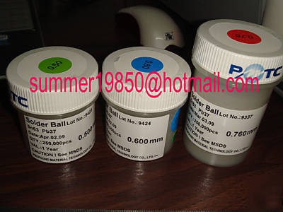 Bga leaded solder ball SN63/PB37 sgs certified