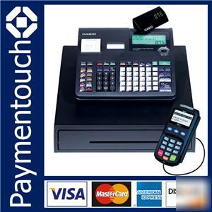 Casio cash register + credit card machine ip restaurant