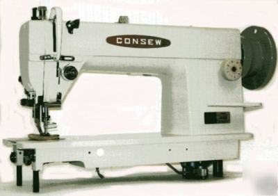 Consew leather walking foot machine 205RB large bobbin 