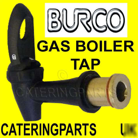 Genuine burco lpg gas hot water boiler tea urn tap assy