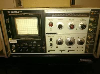 Hewlett packard agilent 8554B spectrum analyzer