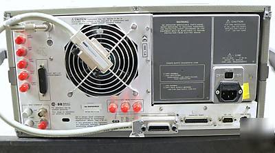 Hp 8702D lightwave analyzer 6 ghz opt 1D5/006/010 *sale