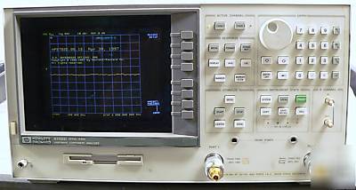 Hp 8702D lightwave analyzer 6 ghz opt 1D5/006/010 *sale