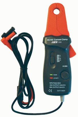 Low amp current probe for lab scopes 0-80 amps
